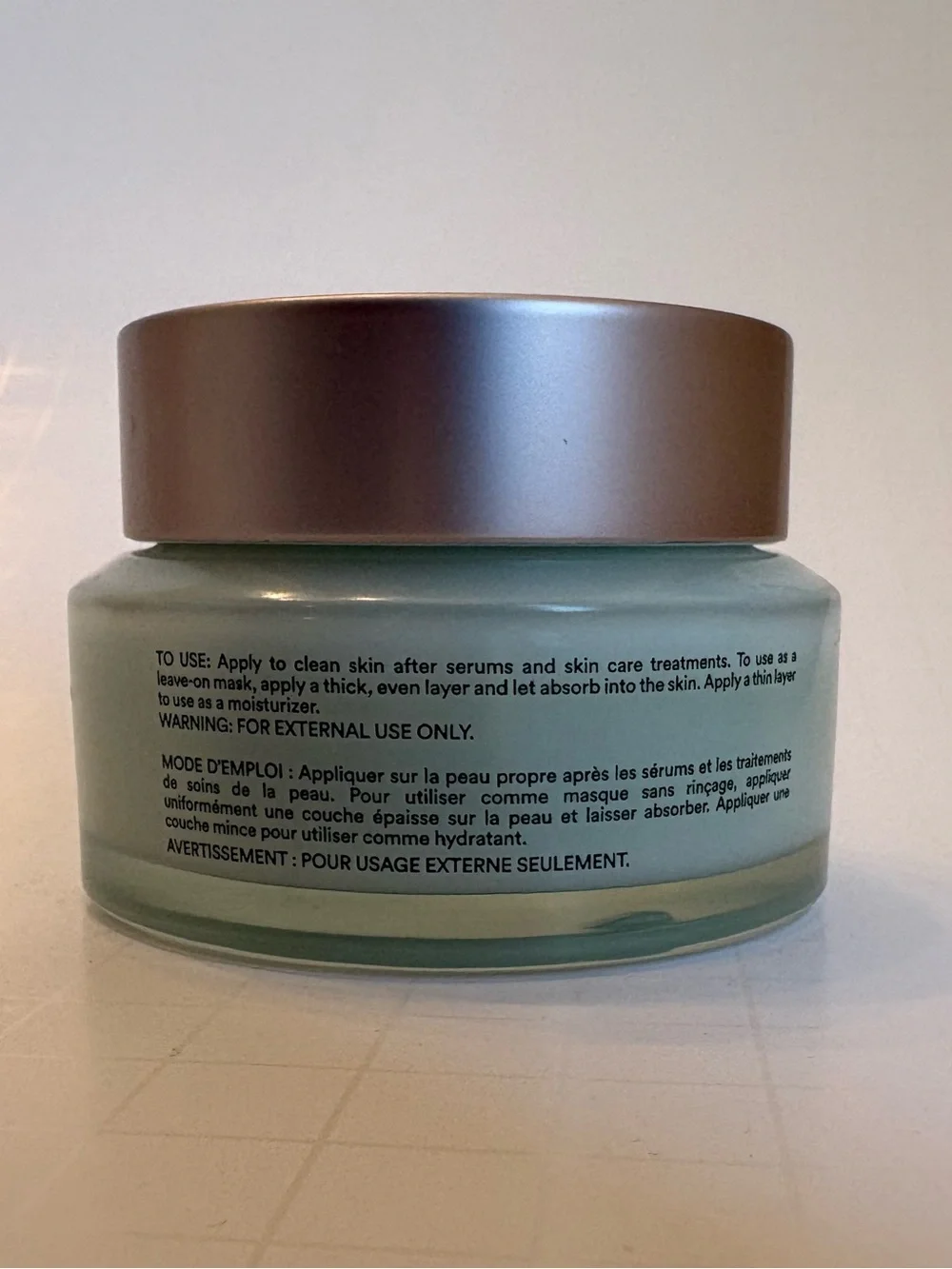 FARM × Super Greens Cooling Gel — Green